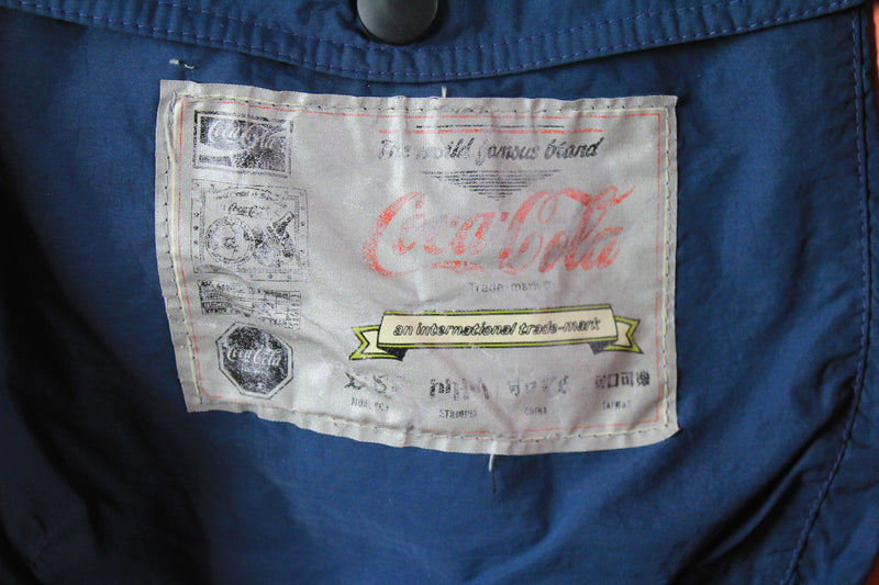Vintage Coca-Cola Anorak Jacket Half Zip Large