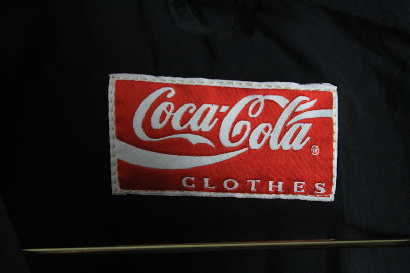 Vintage Coca-Cola Anorak Jacket Half Zip Large
