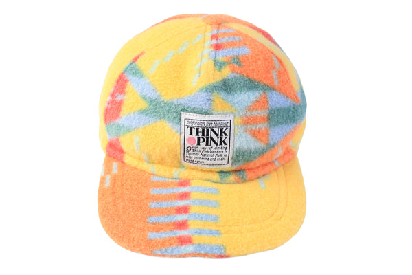 Vintage Think Pink Fleece Cap Kids
