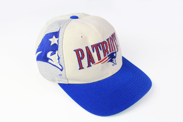 Vintage Patriots New England Cap NFL big logo 90s athletic sport football hat
