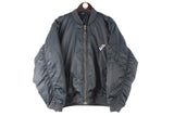 Vintage Sprite Bomber Jacket  navy blue flying 90s retro sport style USA jacket 