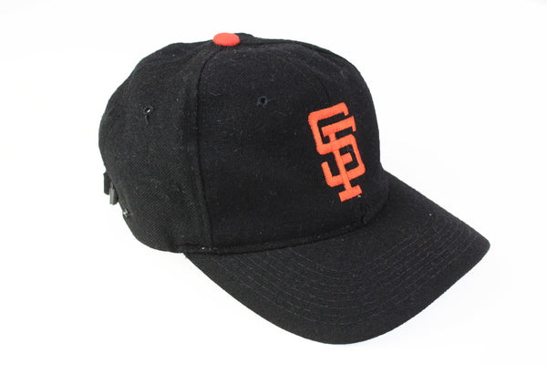 Vintage San Francisco Giants Cap 90s black big logo baseball MLB hat