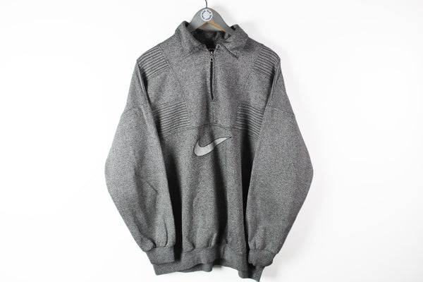 Vintage Nike Sweatshirt Half Zip Large