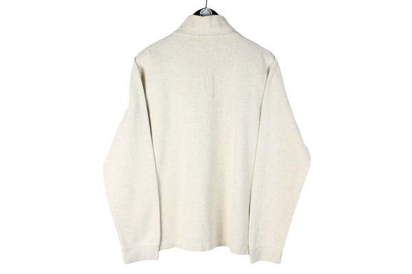Vintage Ralph Lauren Sweater 1/4 Zip Large