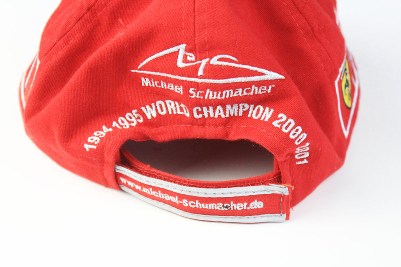 Vintage Ferrari Michael Schumacher 2001 Cap