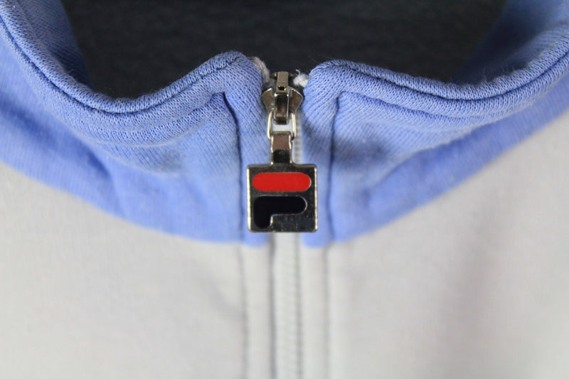 Vintage Fila Sweatshirt Full Zip Medium / Large