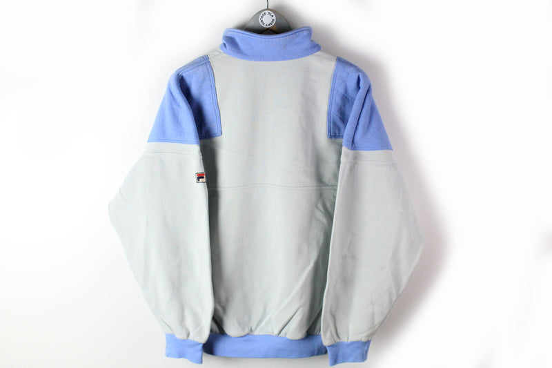 Vintage Fila Sweatshirt Full Zip Medium / Large
