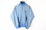 Vintage Adidas Jacket Medium blue 90s sport windbreaker