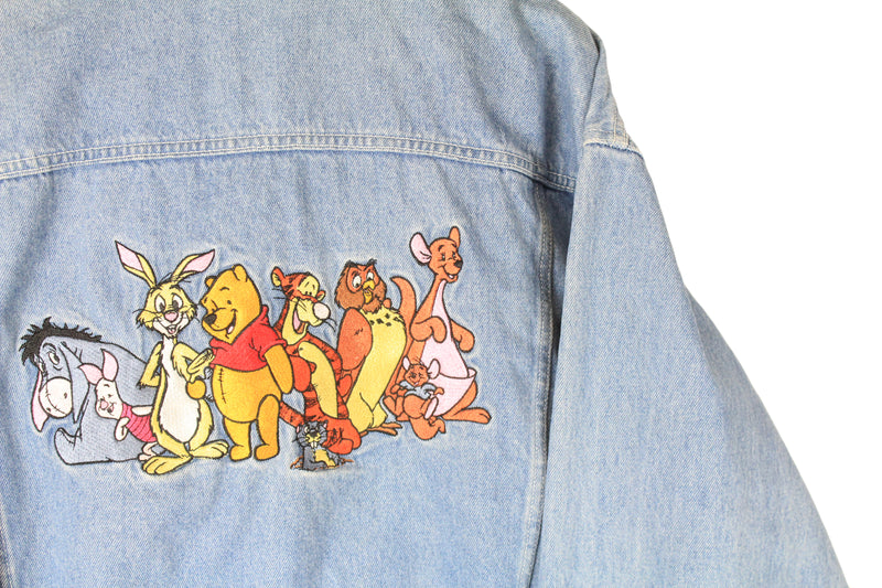 Vintage Winnie The Pooh Denim Jacket XLarge