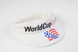 Vintage World Cup USA 1994 Visor retro style sport wear big logo American rare 90's 80's football soccer cap
