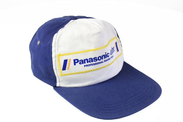 Vintage Panasonic Isostar Cap racing team rare 80s hat 90s retro style 