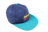 Vintage Snap On Racing Cap blue retro rare visor summer headwear streetstyle outfit 90's 80's hat big logo sport athletic