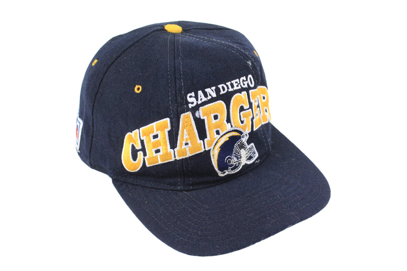 Vintage San Diego Chargers Cap starter merch sport authentic athletic headwear big logo NFL Los Angeles football team retro rare wear USA