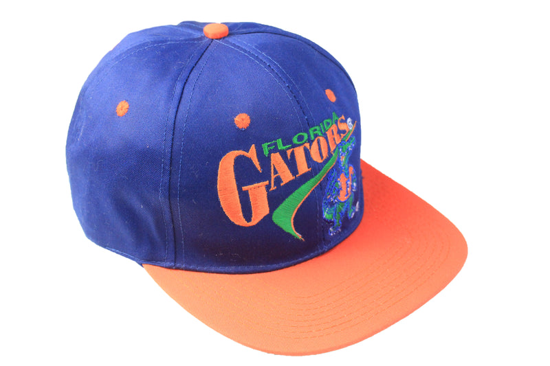 Vintage Florida Gators Cap blue orange 90s big logo NFL Football USA hat