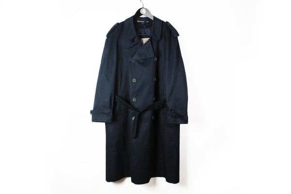 Vintage Baracuta Trench Coat Large coat with lining 90's luxury UK style classic jacket