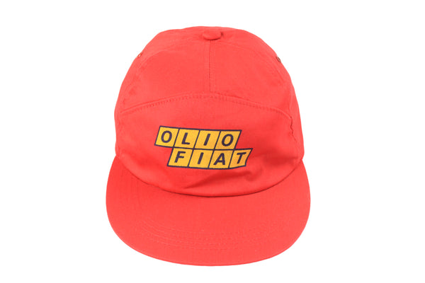 Vintage Olio Fiat 5 Panel Cap