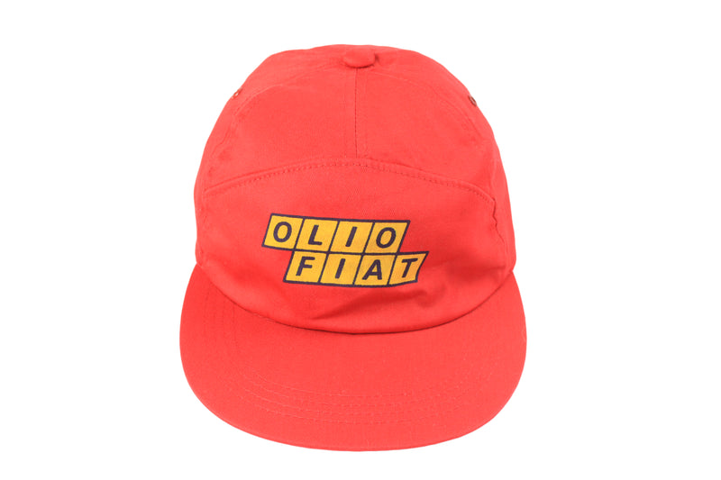 Vintage Olio Fiat 5 Panel Cap