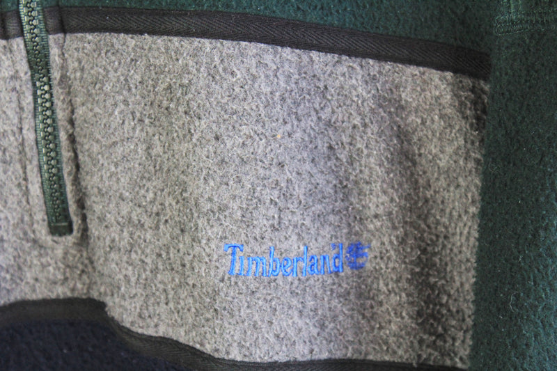 Vintage Timberland Fleece 1/4 zip XLarge