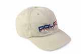 Vintage Polo Sport Ralph Lauren Cap 90s baseball gray hat