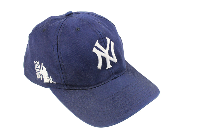 Vintage New York Yankees Cap MLB USA team sport authentic athletic blue summer sun visor big logo authentic atthletic headwear street style baseball hat