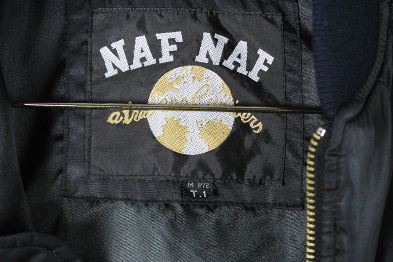 Vintage Naf Naf Bomber Jacket Large