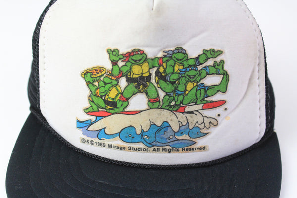 Vintage Turtles Ninja 1989 Trucker Cap