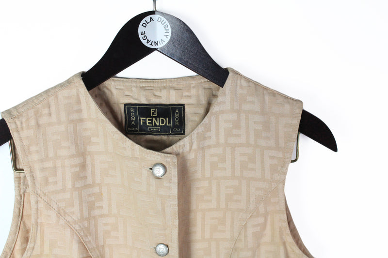 Vintage Fendi Vest Women's 42
