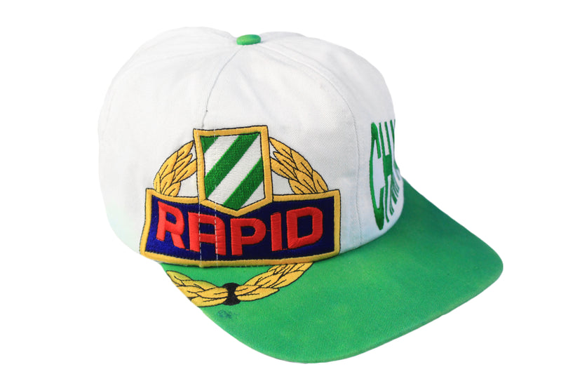 Vintage Rapid Wien Cap 1996 Champions football Austrian 90s retro hat