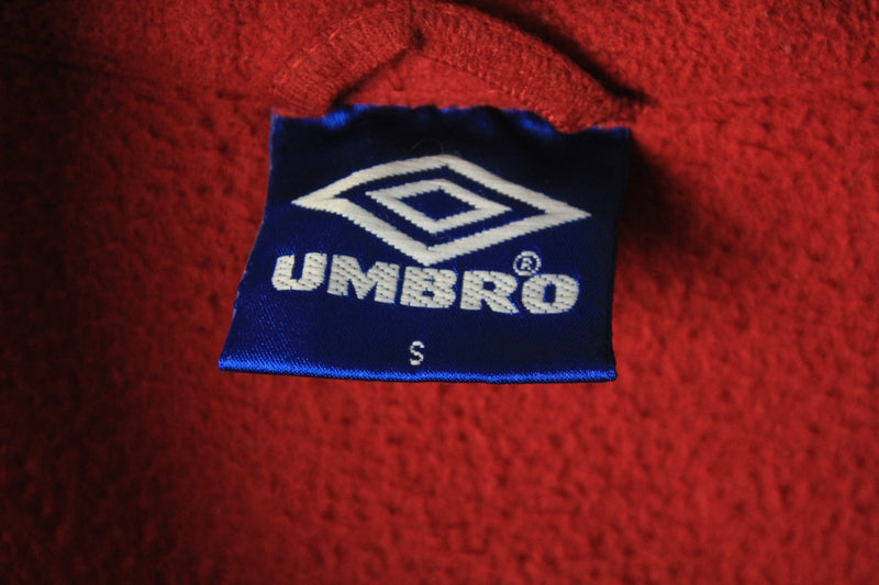 Vintage Umbro Fleece Half Zip Small