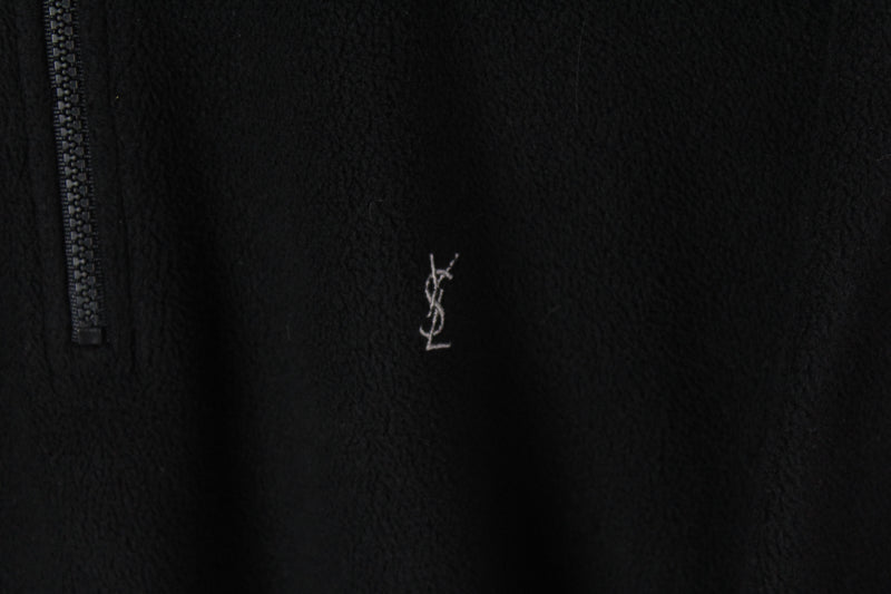Vintage Yves Saint Laurent Fleece 1/4 Zip XLarge
