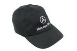 Vintage Mercedes-Benz Cap black big logo car moto race racing style 00's classic basic summer headwear street style outfit