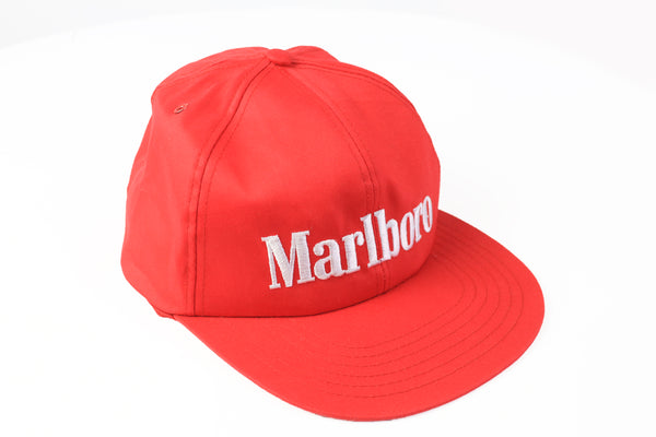 Vintage Marlboro Cap red big logo 90s cigarettes retro style hat