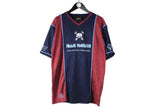 Iron Maiden 2010 T-Shirt XLarge West Ham Football style big logo the final fronter sport jersey world tour 2011
