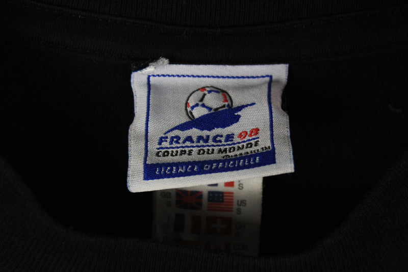 Vintage Adidas World Cup 1998 England Team T-Shirt Small