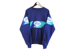 Vintage Ford Sweatshirt big logo blue car motor jumper racing pullover 90's usa car brand legend motorsport jumper  crewneck retro rare shirt