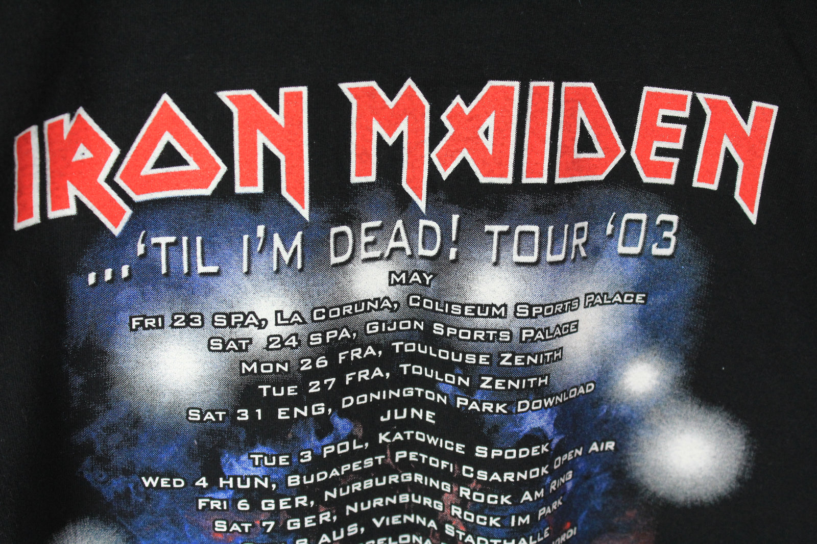 2003 Iron Maiden I got great buy Ed tour shirt