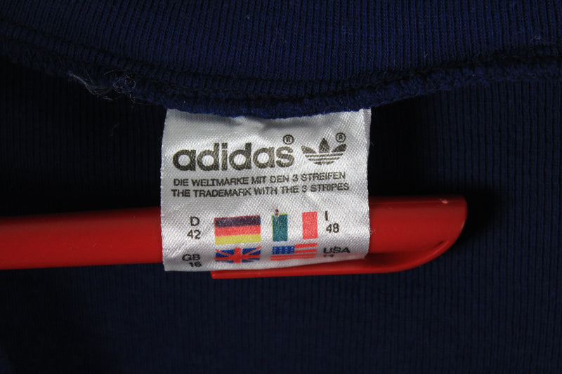 Vintage Adidas Sweatshirt Half Zip Small