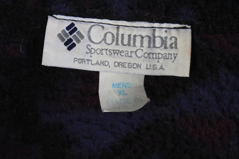 Vintage Columbia Fleece Half Zip XLarge