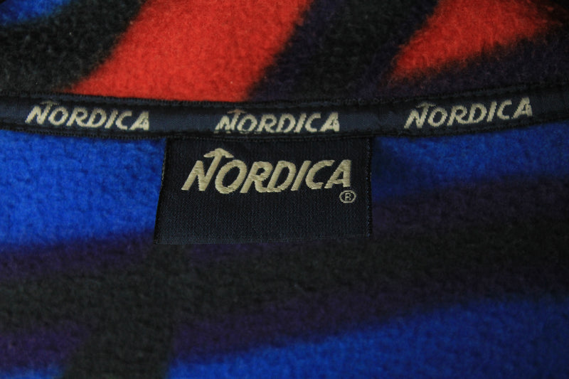 Vintage Nordica Fleece 1/4 Zip XLarge