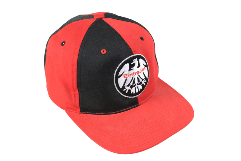 Vintage Eintracht Frankfurt Cap Germany team big logo football 90's 80's style summer visor sun headwear baseball hat