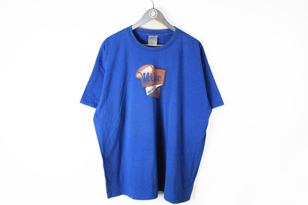 Vintage Nike T-Shirt XLarge blue 90s cotton sport tee