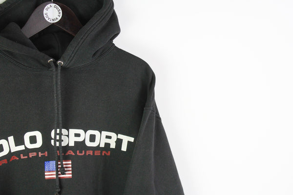 Vintage Polo Sport Ralph Lauren Hoodie Large