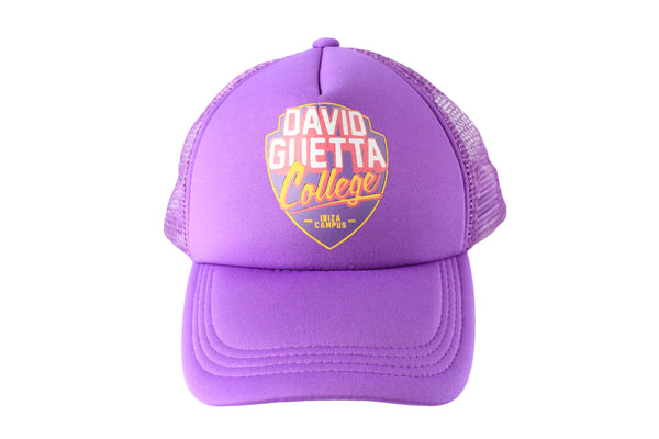 Vintage David Guetta College Ibiza Campus Trucker Cap