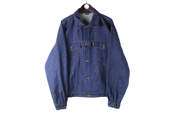 Vintage Levi's Denim Jacket blue 80s retro heavy coat denim jean jacket USA classic style