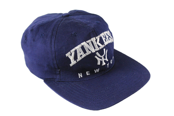 Vintage New York Yankees Cap navy blue 90's Baseball hat retro style MLB sport