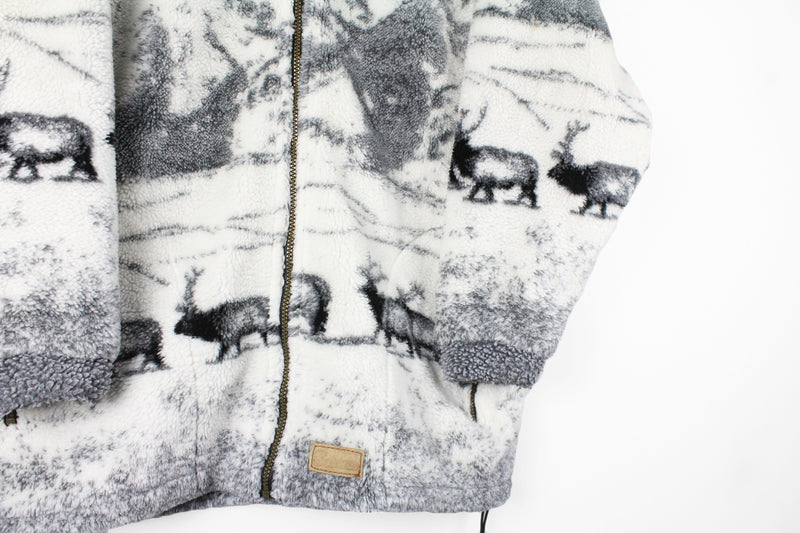 Vintage Fleece Full Zip Women's XLarge