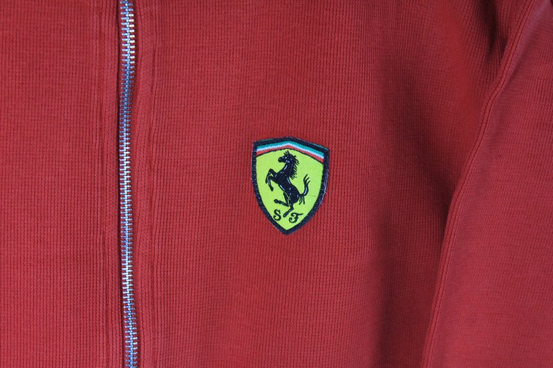 Vintage Ferrari Sweatshirt Full Zip Women's 3