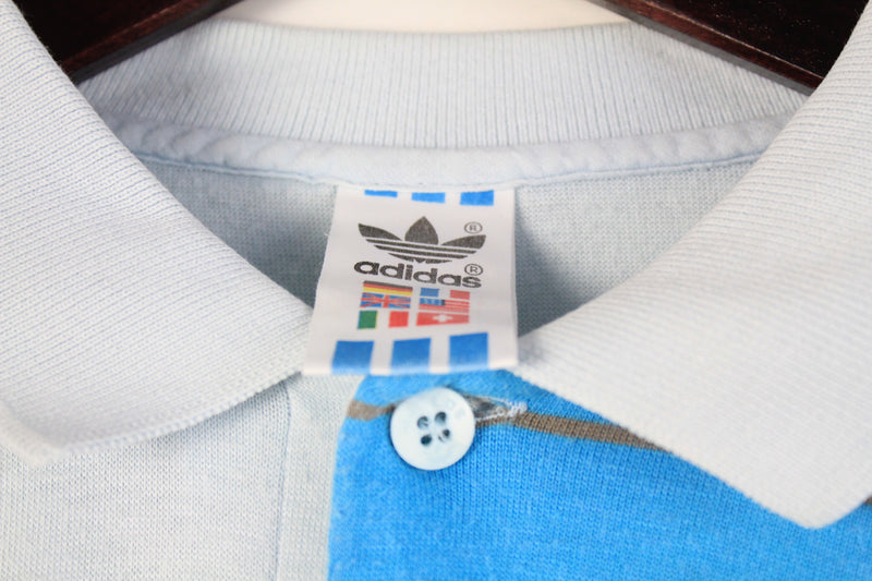 Vintage Adidas Polo T-Shirt Large