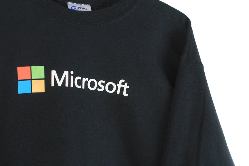 Vintage Microsoft Sweatshirt Medium