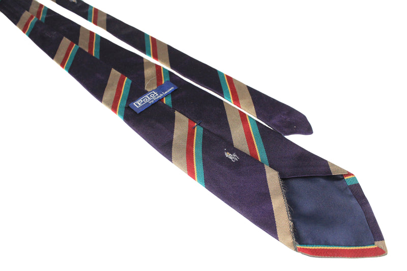 Vintage Polo by Ralph Lauren Tie classic luxury men's gift official wear basic casual style event retro rare 90's 80's outfit